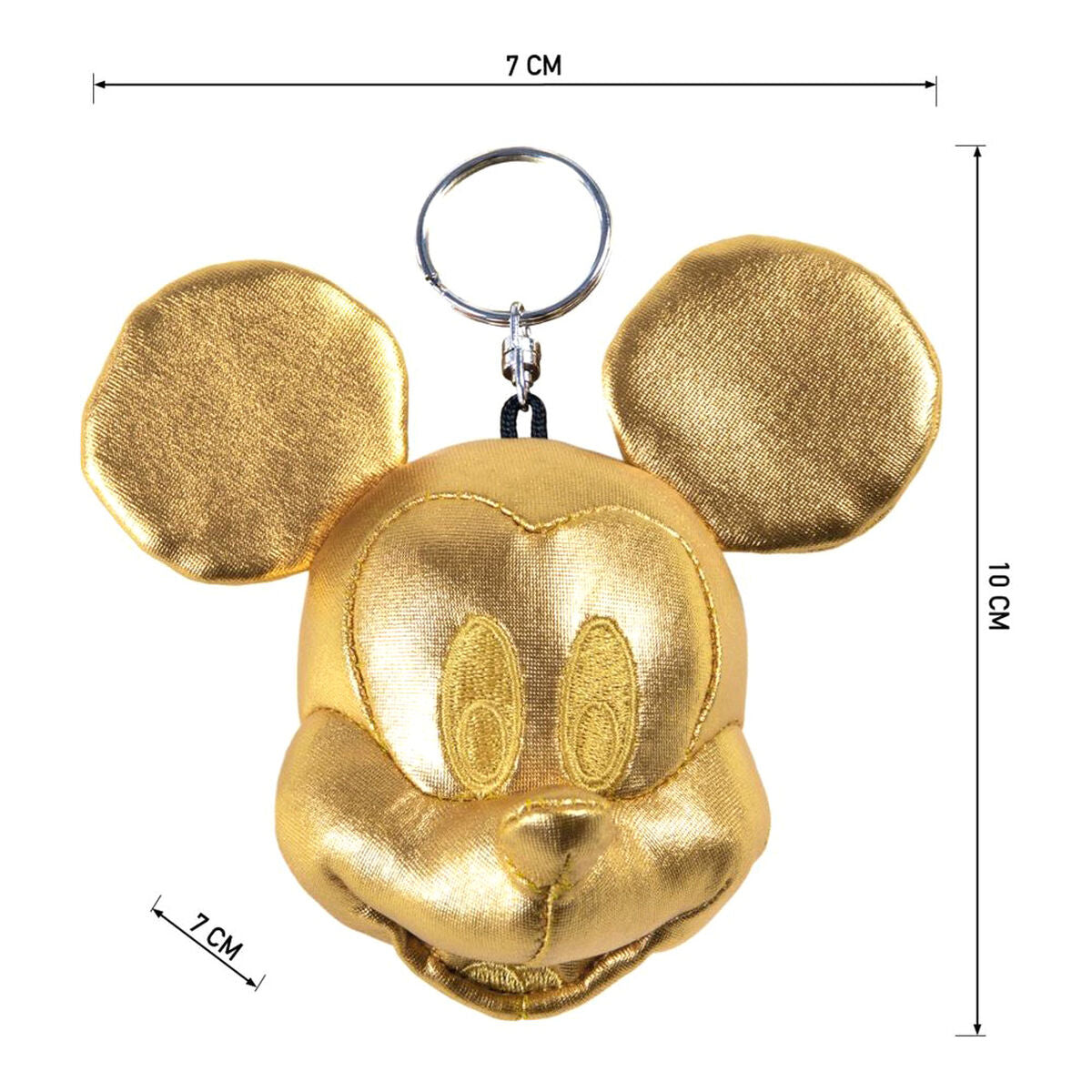 Porte-clés Peluche Mickey Mouse Gold