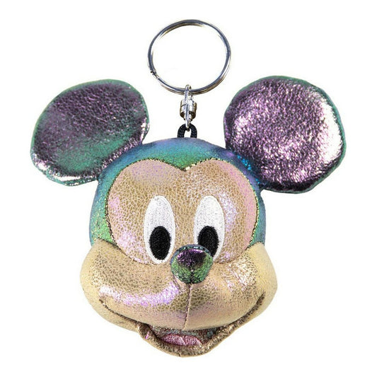 Plüschtier Schlüsselanhänger Mickey Mouse Bunt