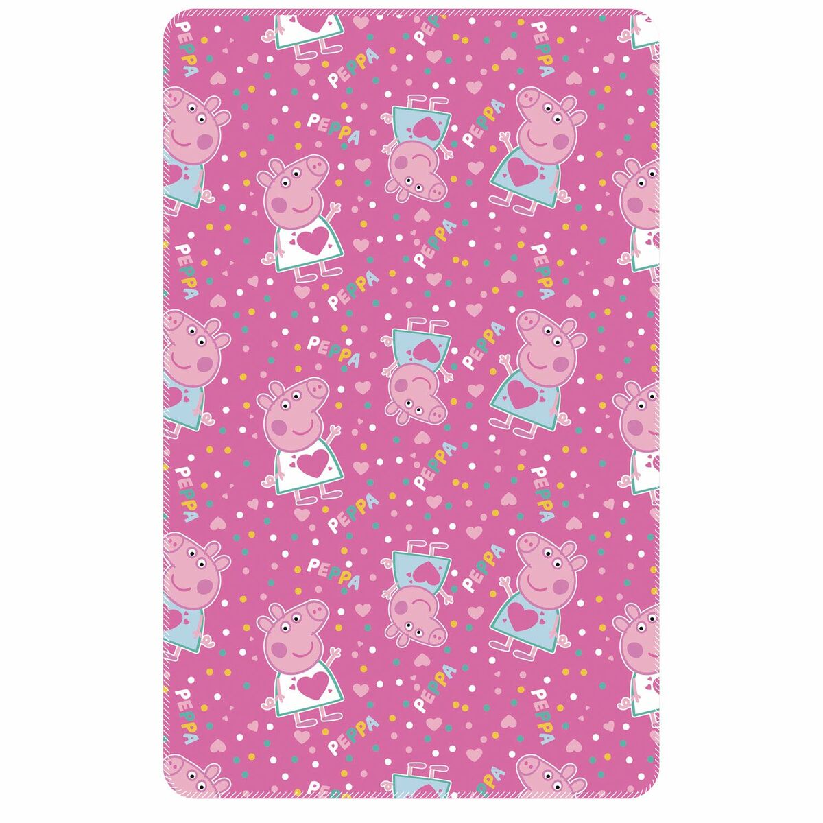 Blanket Peppa Pig Cosy Corner Pink (95 x 150 cm)