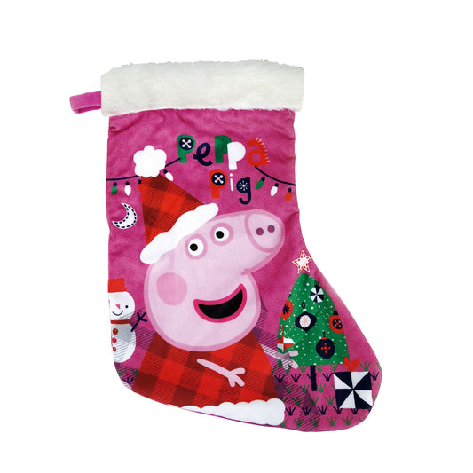 Christmas Stocking Peppa Pig Cosy corner 42 cm Polyester