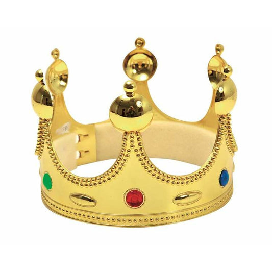 Krone My Other Me Gold Mittelalterlicher König Einheitsgröße 54 cm 20 x 20 x 15 cm Für Kinder