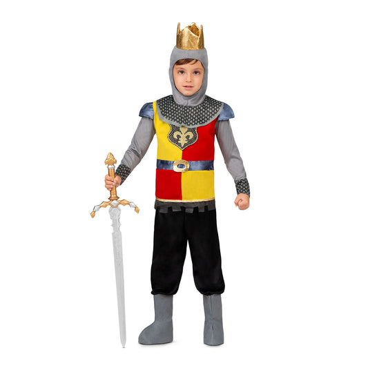 Verkleidung für Kinder My Other Me Mittelalterlicher König 5-6 Jahre (3 Stücke)