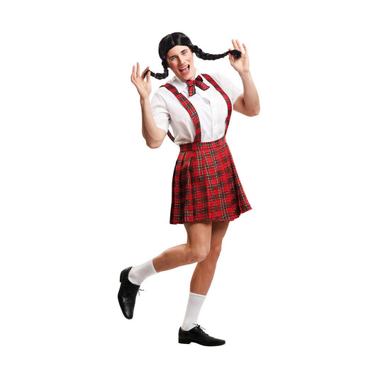 Costume for Adults My Other Me School Girl M/L (3 Pieces)