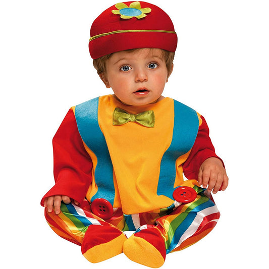 Costume for Children My Other Me Male Clown 12-24 Months 1-2 years (2 Pieces)