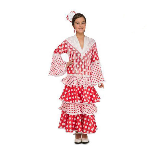 Verkleidung für Kinder My Other Me Rocío Rot Flamenco-Tänzerin