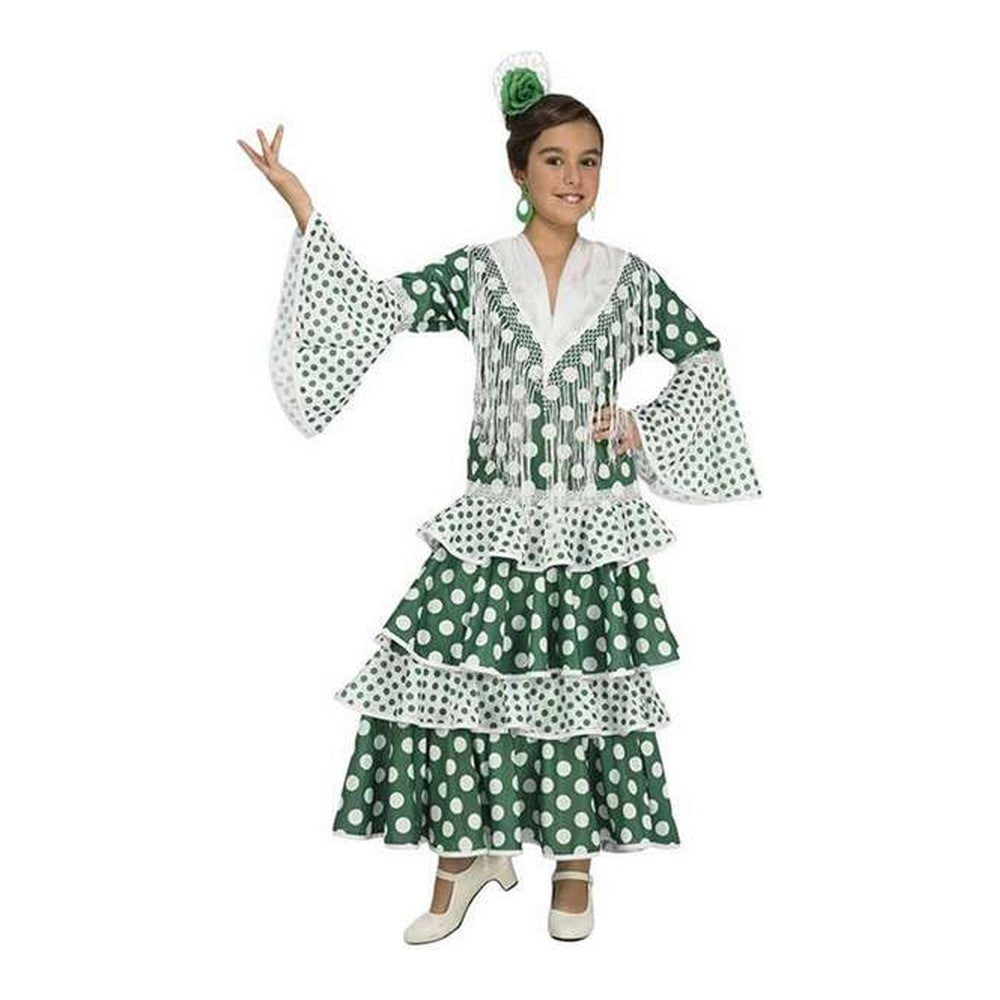 Costume My Other Me Feria Green Flamenco Dancer