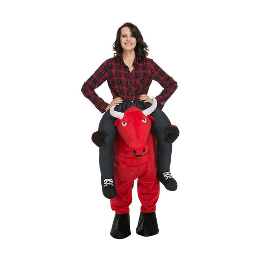 Verkleidung für Erwachsene My Other Me Ride-On Toro Rot Einheitsgröße
