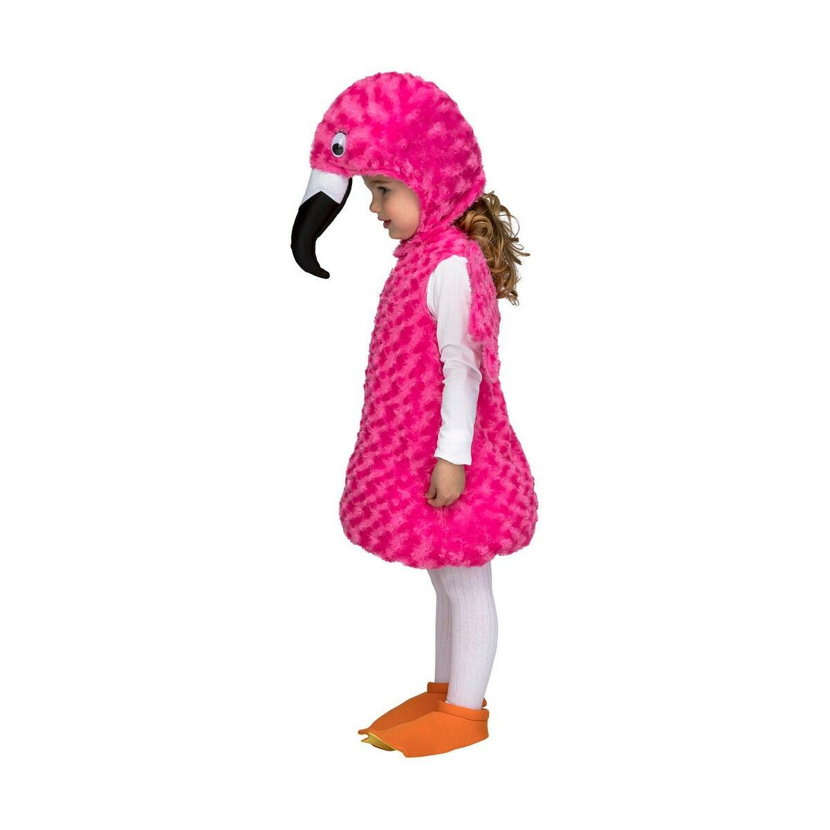 Verkleidung für Kinder My Other Me Rosa Rosa Flamingo (4 Stücke)
