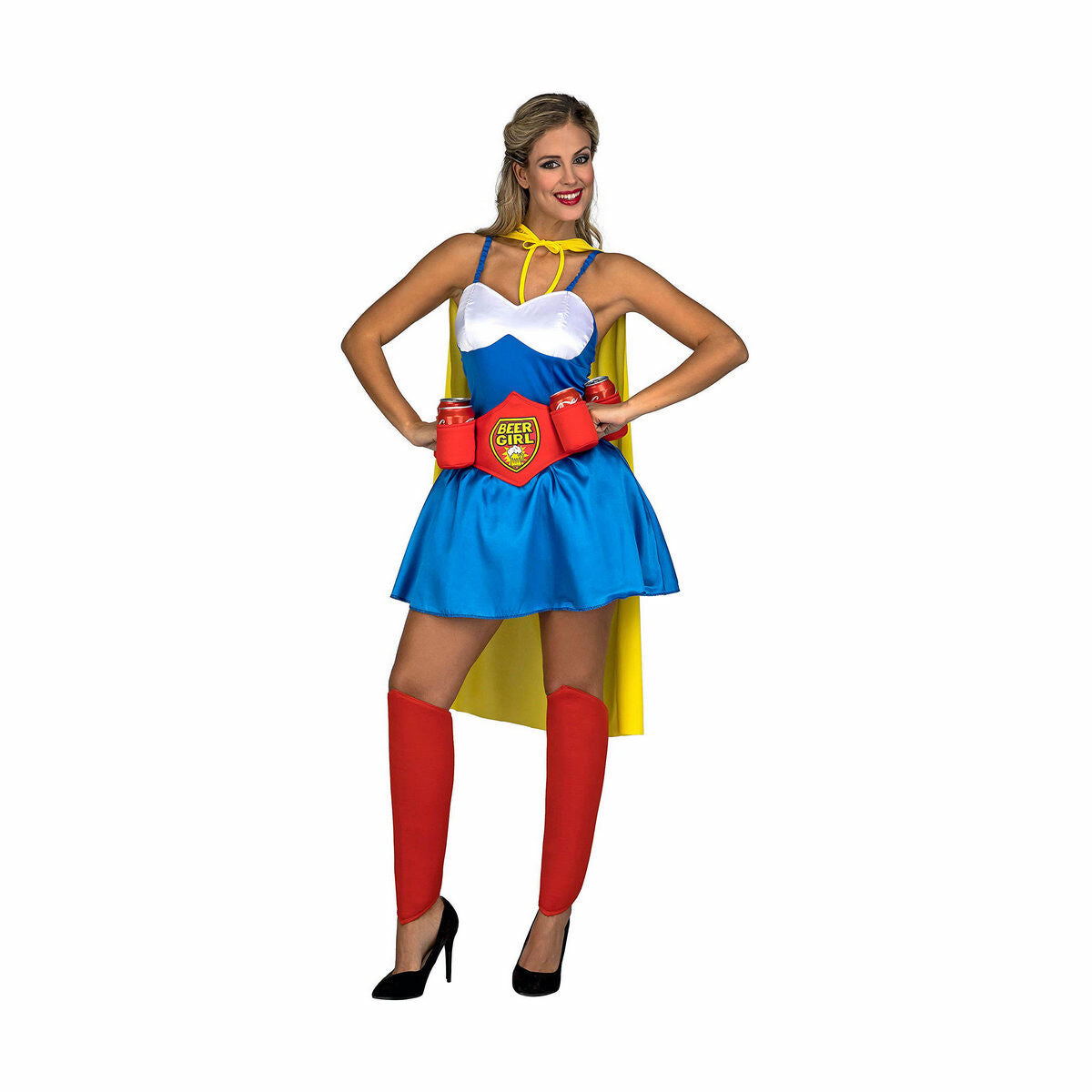 Costume for Adults My Other Me Beer Woman M/L (4 Pieces)