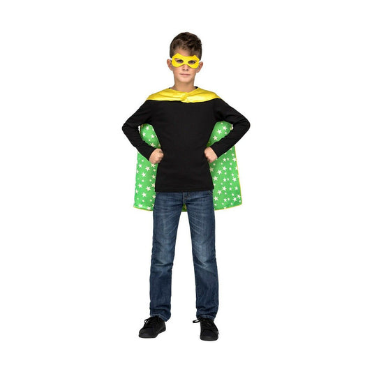 Verkleidung für Kinder My Other Me grün Gelb Superheld 3-6 Jahre (2 Stücke)
