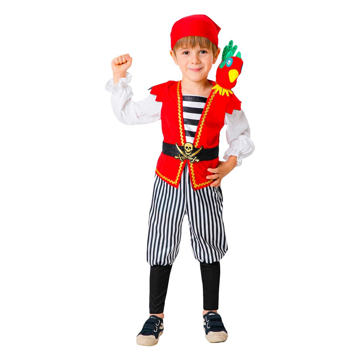 Costume for Children My Other Me Caribbean Pirate 5 Pieces