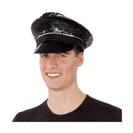Police cap My Other Me Sequins