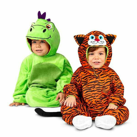 Costume for Babies My Other Me Dragon Tiger 7-12 Months Reversible (3 Pieces)