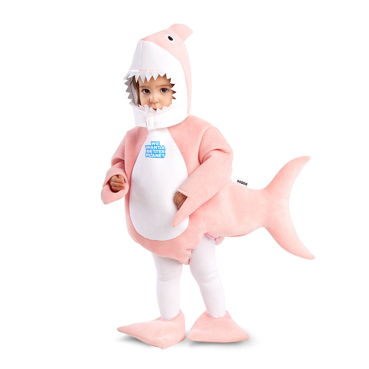 Costume for Children My Other Me Shark Pink (3 Pieces)