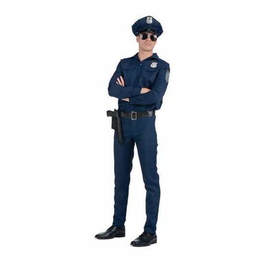 Costume for Adults My Other Me Blue Police Officer