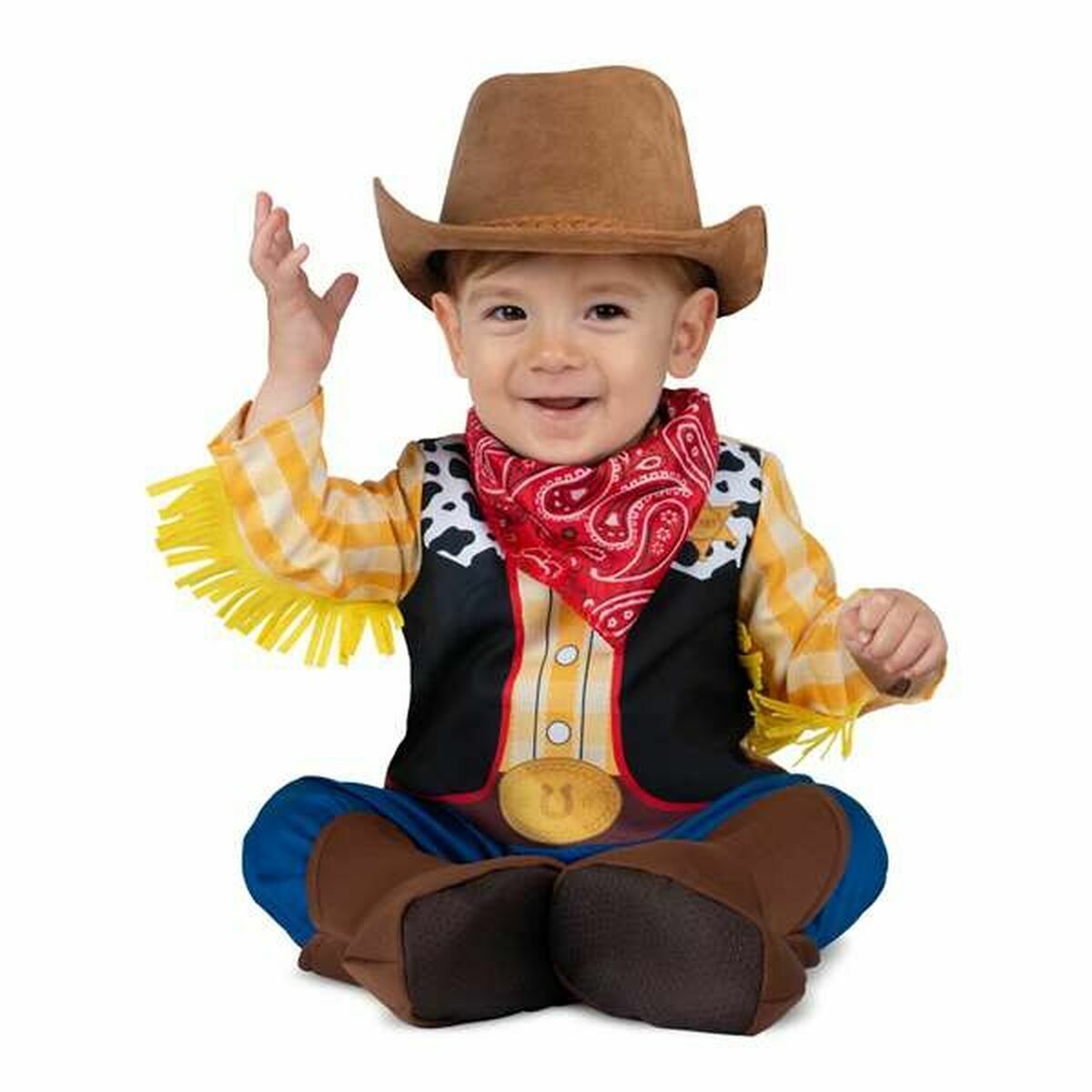Verkleidung für Kinder My Other Me 4 Stücke cowboy Gelb