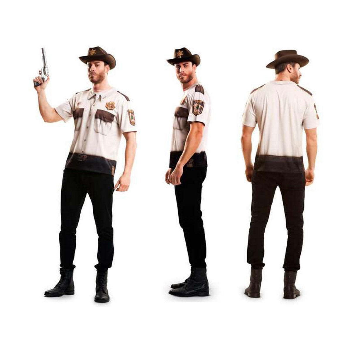 Costume for Adults My Other Me Sheriff Police Officer