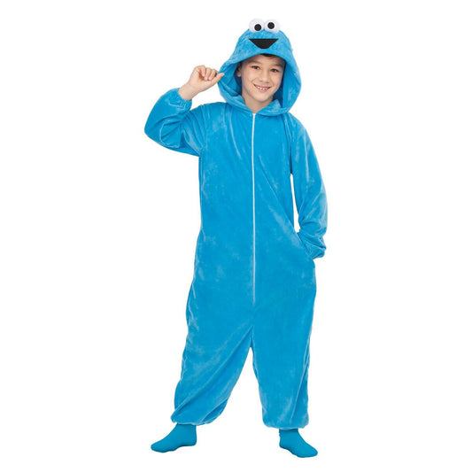 Verkleidung für Kinder My Other Me Cookie Monster Sesame Street 7-9 Jahre
