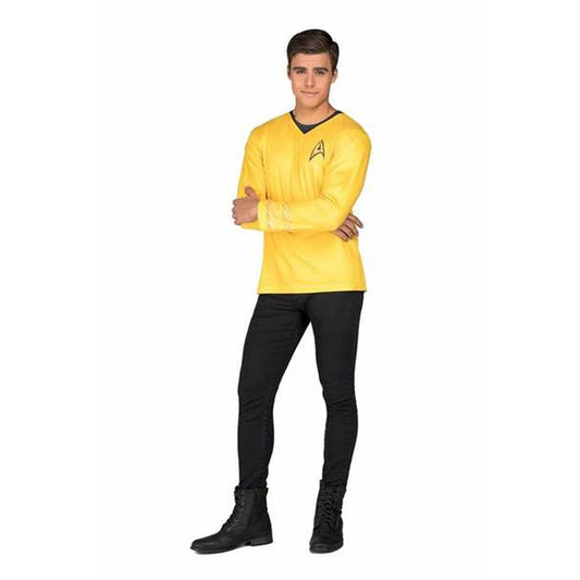 Costume for Adults My Other Me Star Trek Kirk Yellow T-shirt