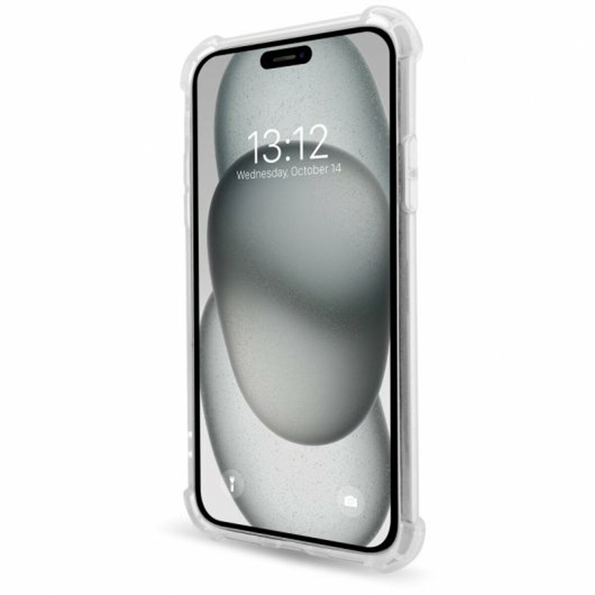 Protection pour téléphone portable PcCom iPhone 15 Transparent Apple