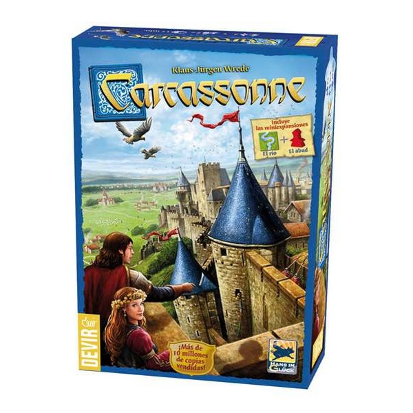Board game Carcassonne Devir 222593 (ES)
