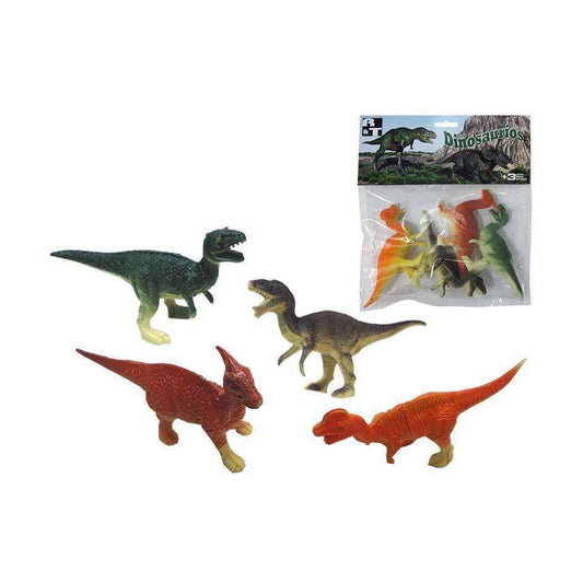 Ensemble de Figurines 20 x 26 x 3 cm Dinosaures