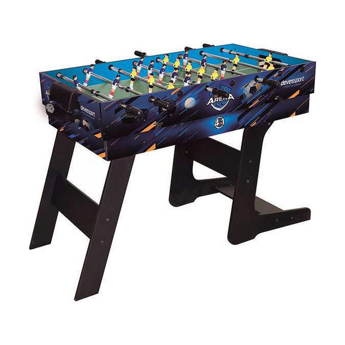 Multispiel-Tisch Biegsam 4 in 1 115,5 x 63 x 16,8 cm Holz MDF