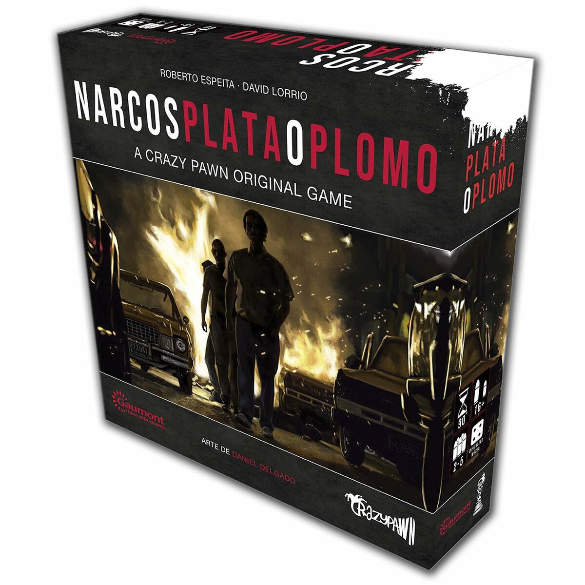 Tischspiel Crazy Pawn Narcos: Plata o Plomo