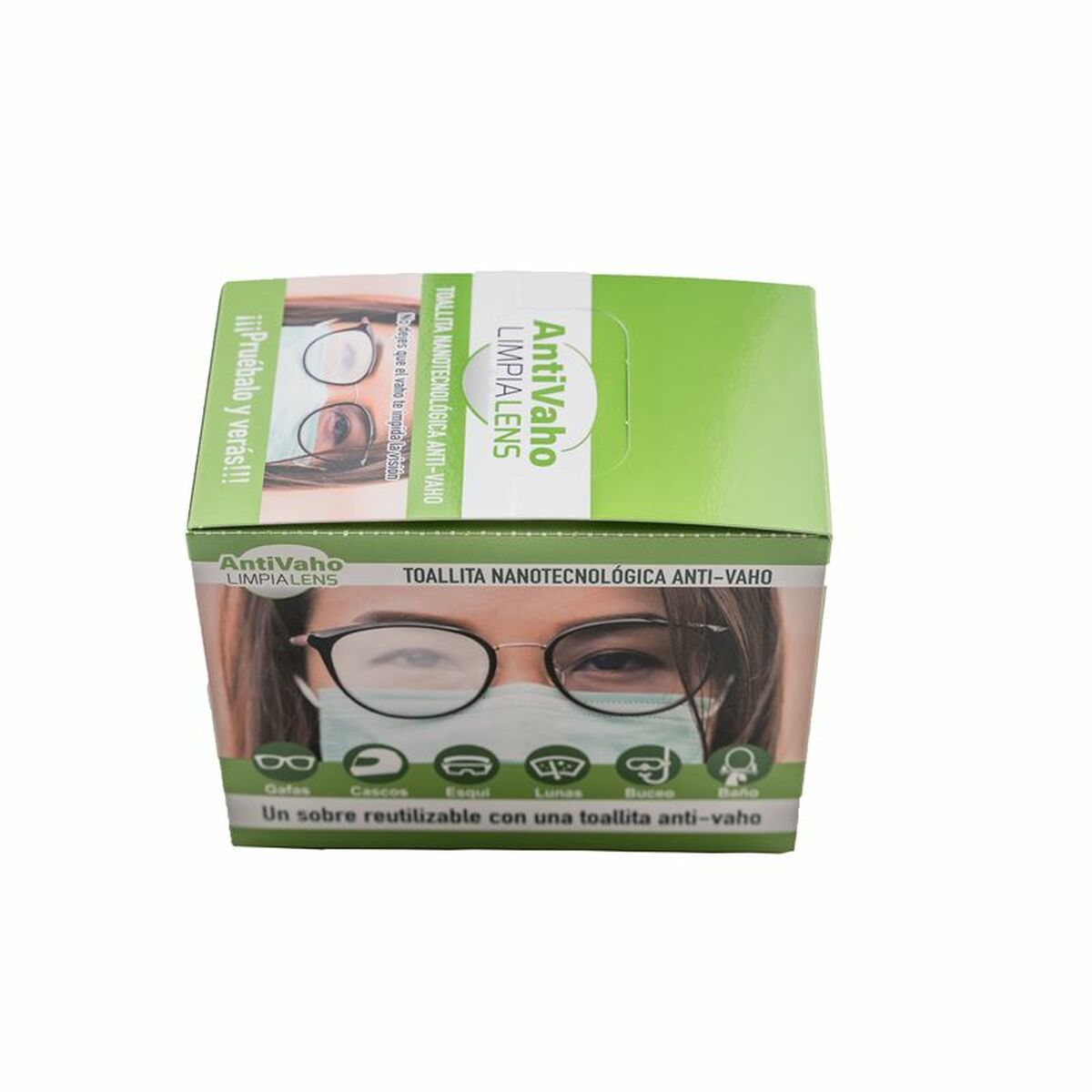 Antibeschlagtücher für Brillen Limpialens 997159-PACK