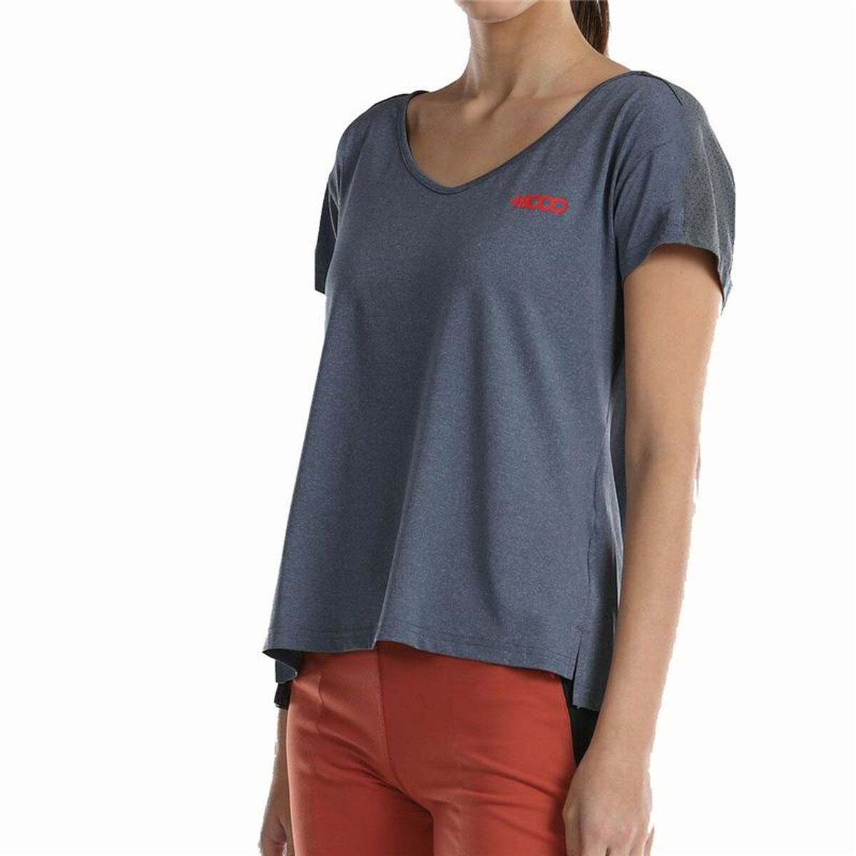 T-shirt à manches courtes femme +8000 Novar  Montagne Gris