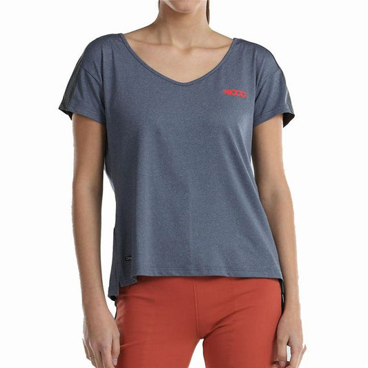 T-shirt à manches courtes femme +8000 Novar  Montagne Gris