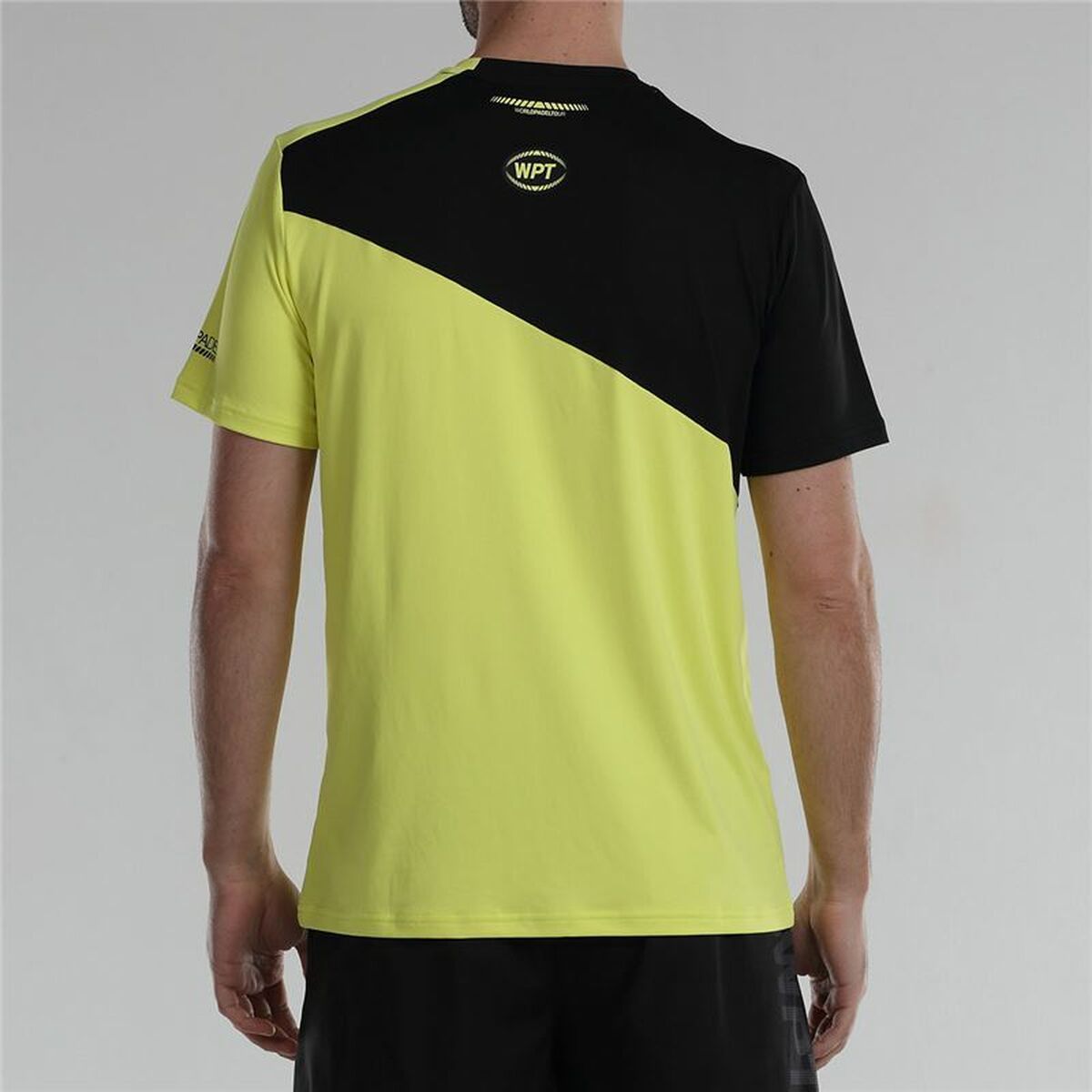 Men’s Short Sleeve T-Shirt Bullpadel Lucio Black