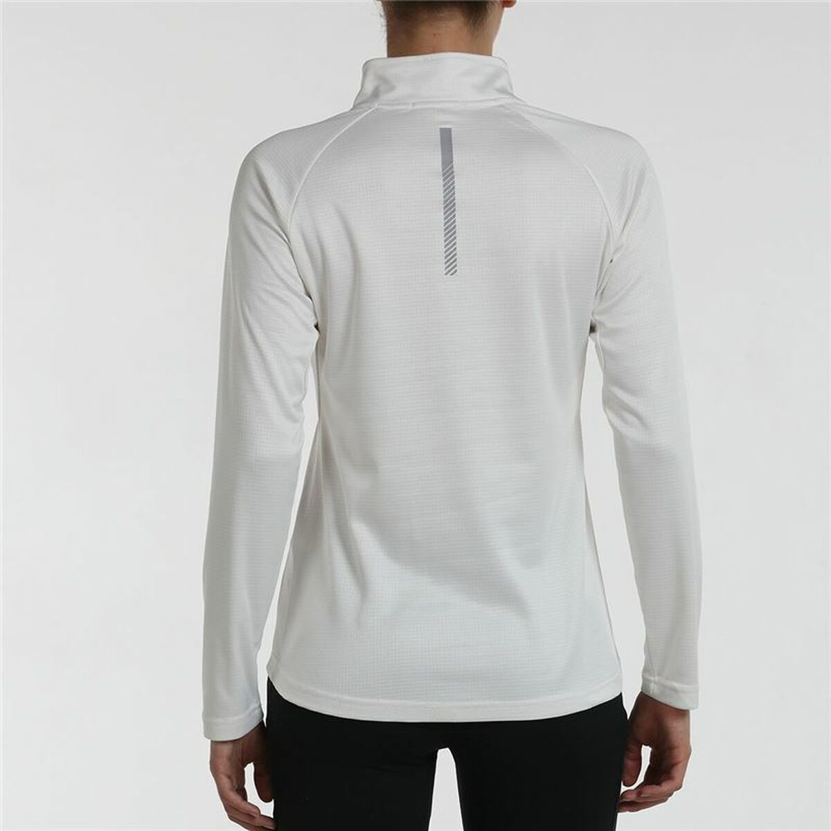 Damen Langarm-T-Shirt +8000 Pagoeta Weiß