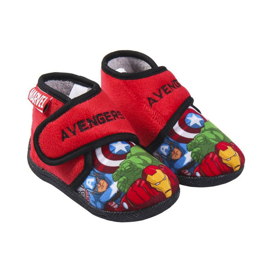 House Slippers The Avengers Red