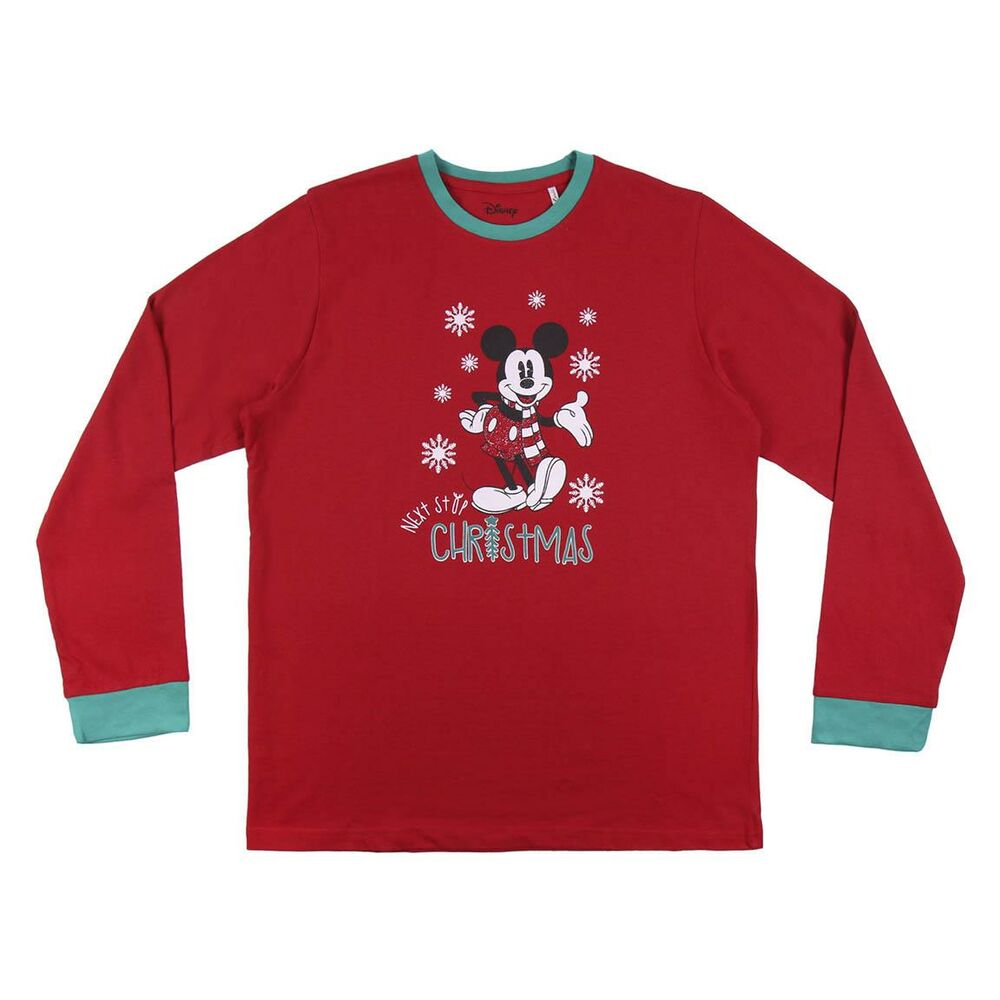Pyjama Mickey Mouse Homme Rouge