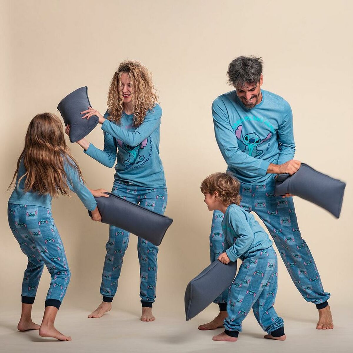 Pyjama Stitch Men Blue (Adults)