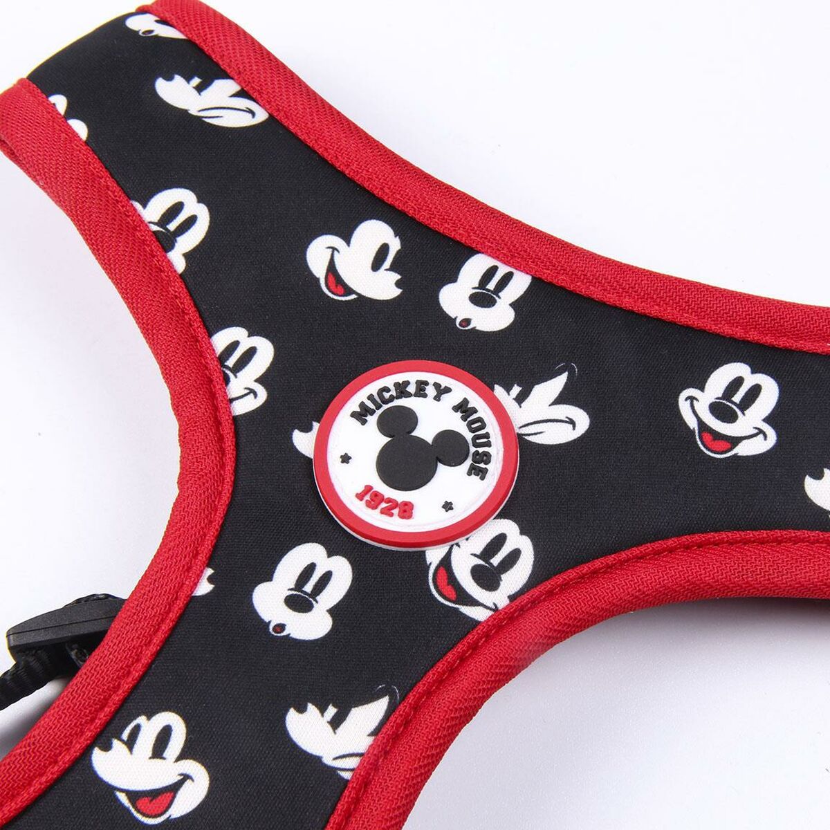 Dog Harness Mickey Mouse XXS/XS Black