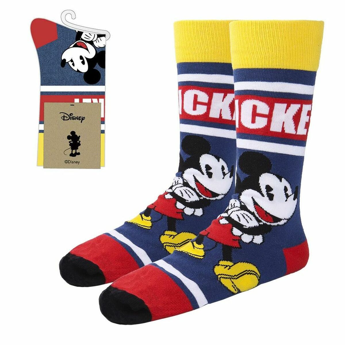 Socken Mickey Mouse Bunt