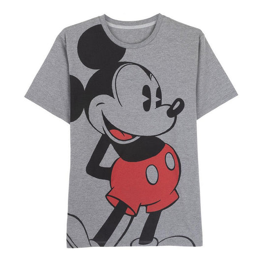 Herren Kurzarm-T-Shirt Mickey Mouse