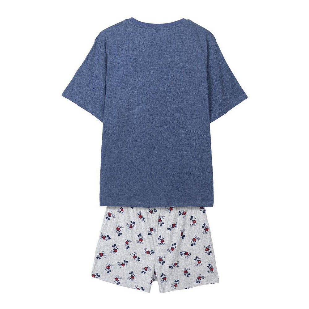 Pyjama Mickey Mouse Men Dark blue (Adults)