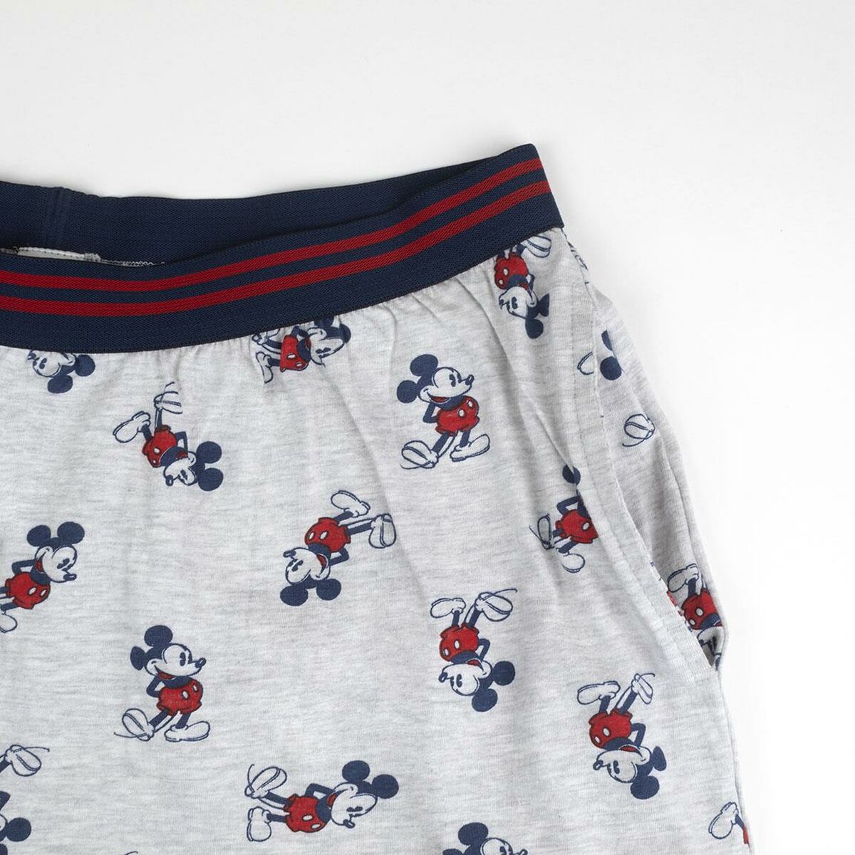 Schlafanzug Mickey Mouse Dunkelblau (Erwachsene) Herren