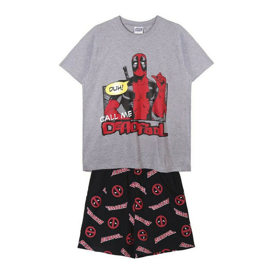 Pyjama Deadpool Gris (Adultes) Homme