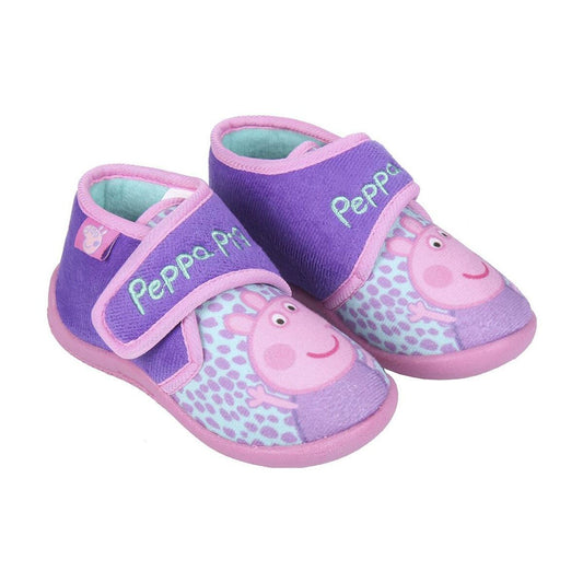 Chaussons Pour Enfant 3D Peppa Pig Rose Violet