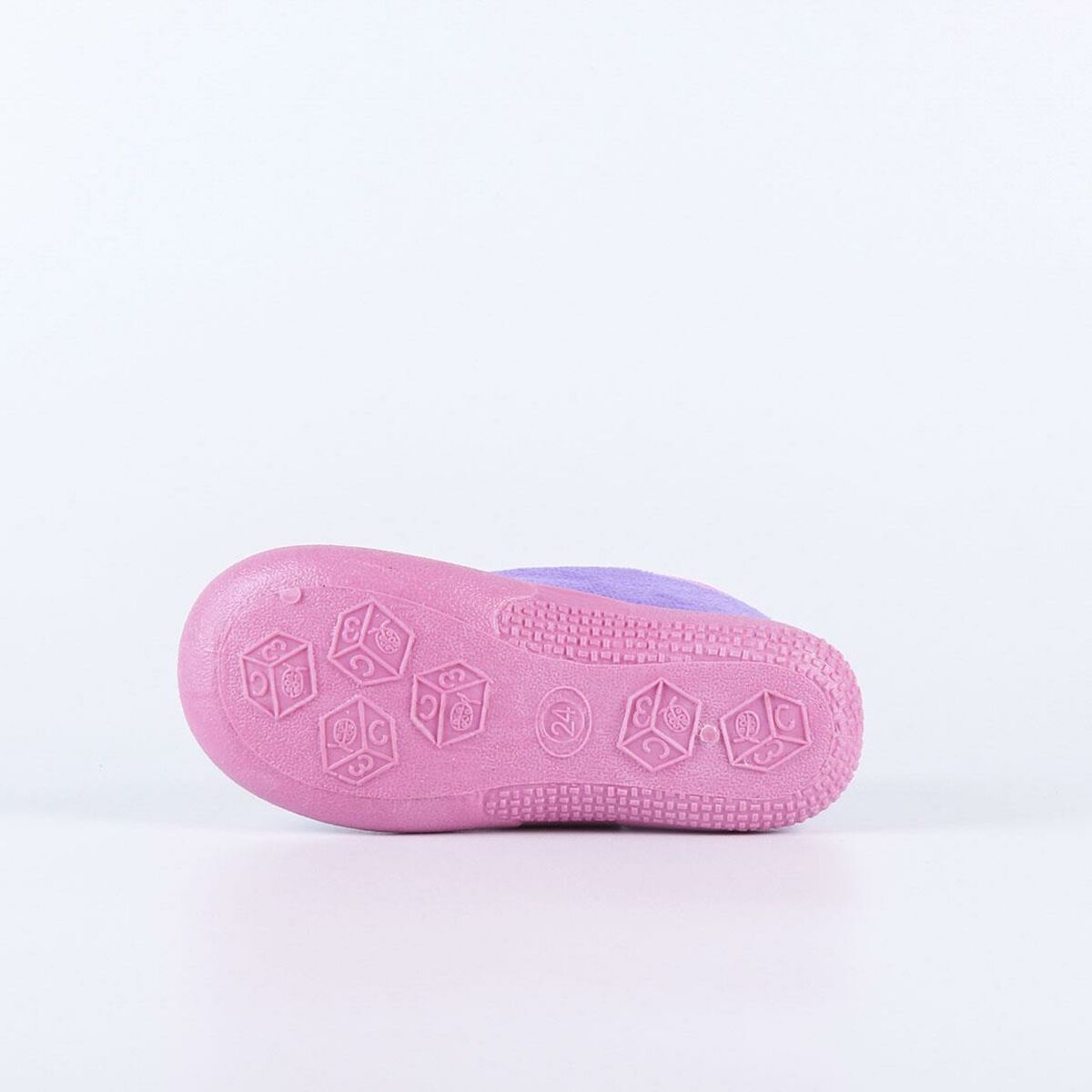 3D House Slippers Peppa Pig Pink Purple