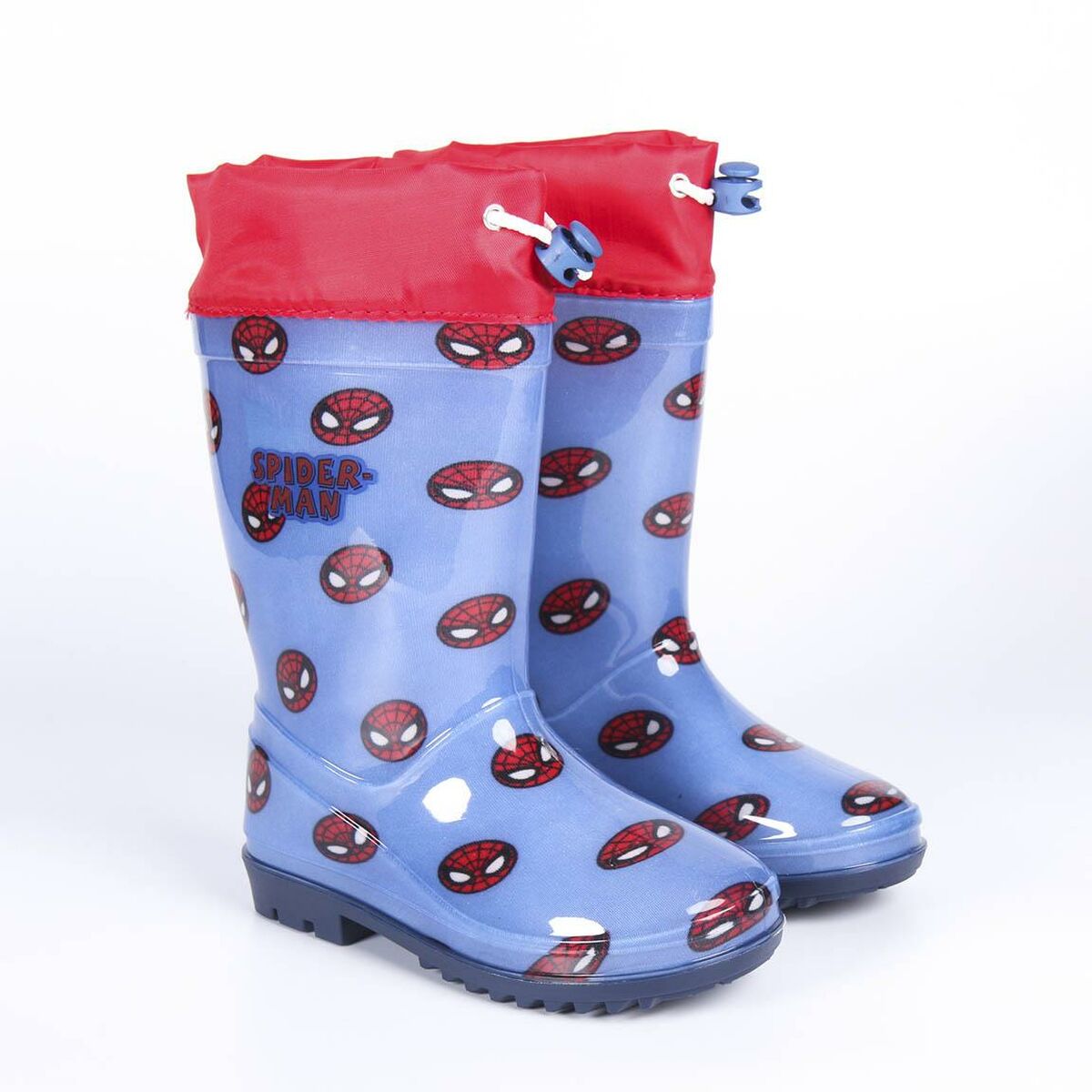 Bottes en Caoutchouc pour Enfants Spider-Man Bleu