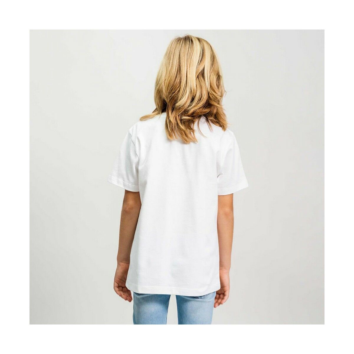 Short Sleeve T-Shirt Stitch White