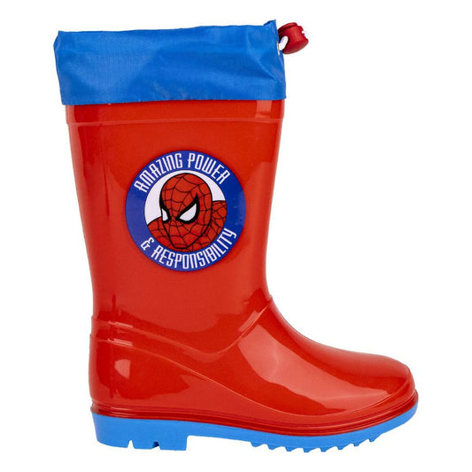 Children's Water Boots Spider-Man Red