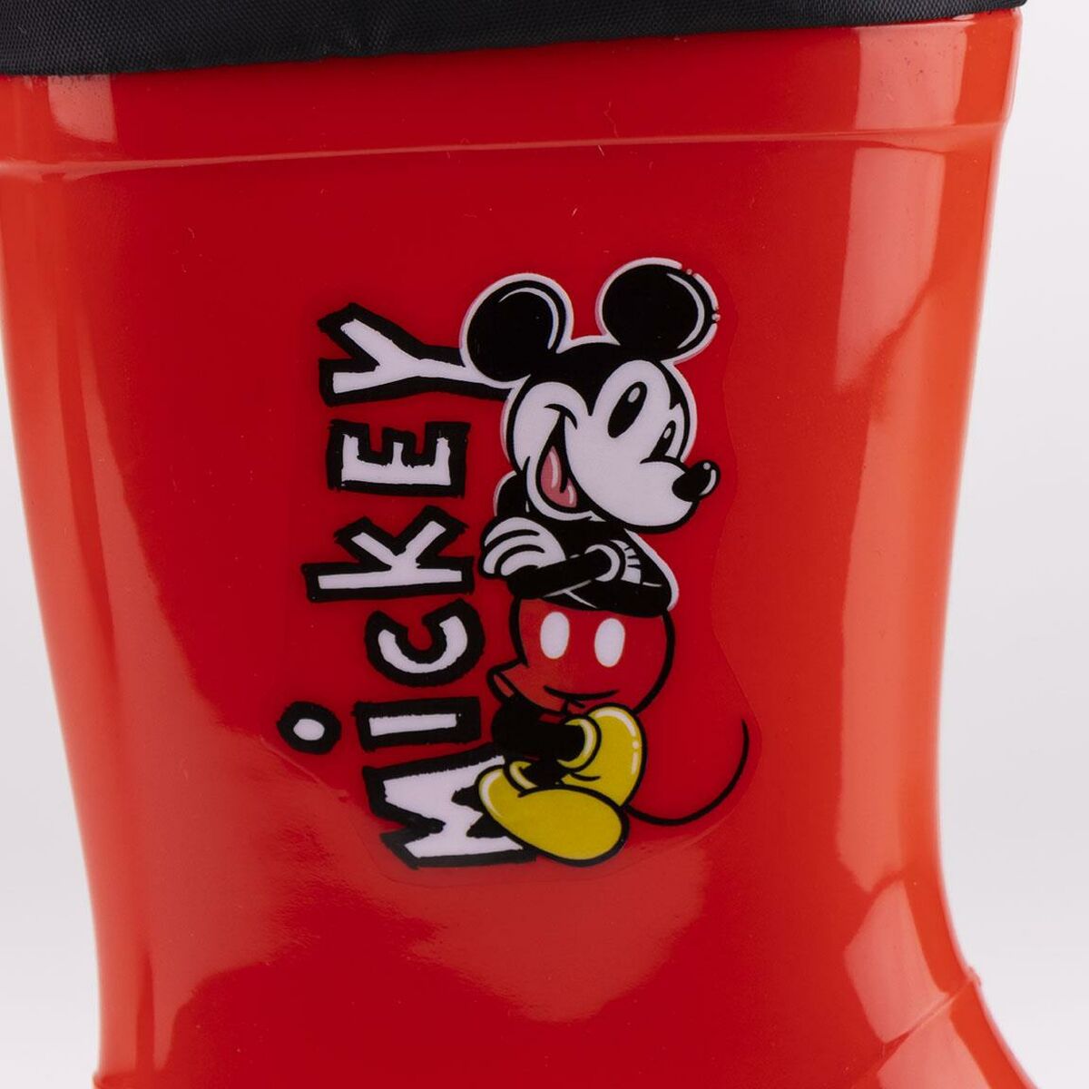 Bottes en Caoutchouc pour Enfants Mickey Mouse Rouge