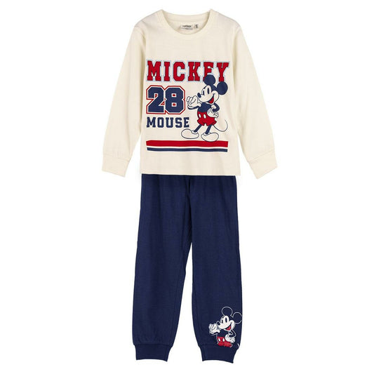 Pyjama Enfant Mickey Mouse Beige