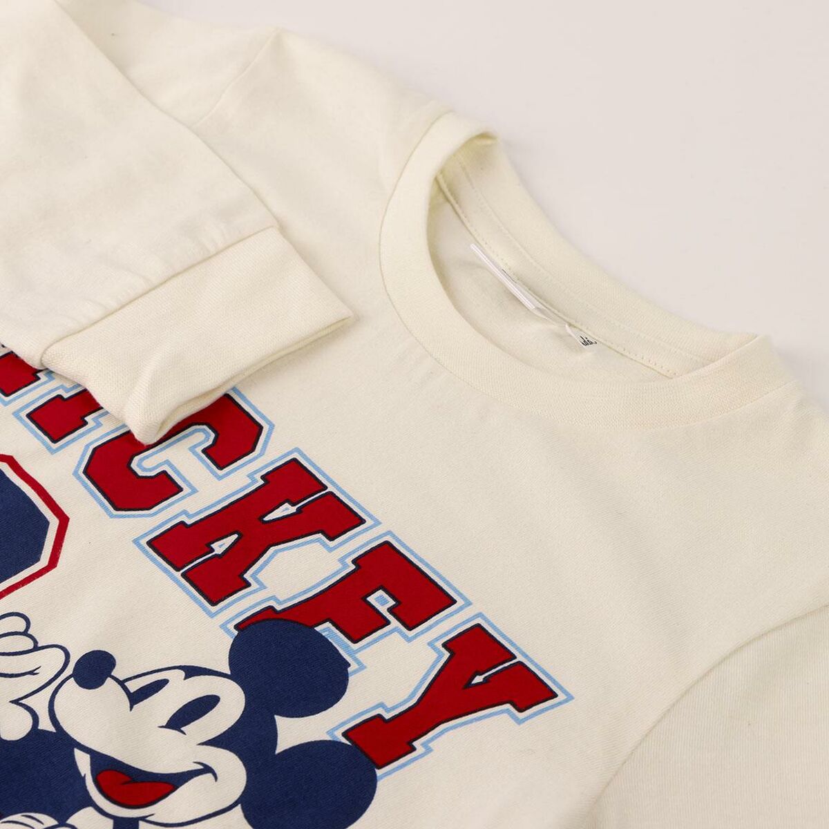 Schlafanzug Für Kinder Mickey Mouse Beige